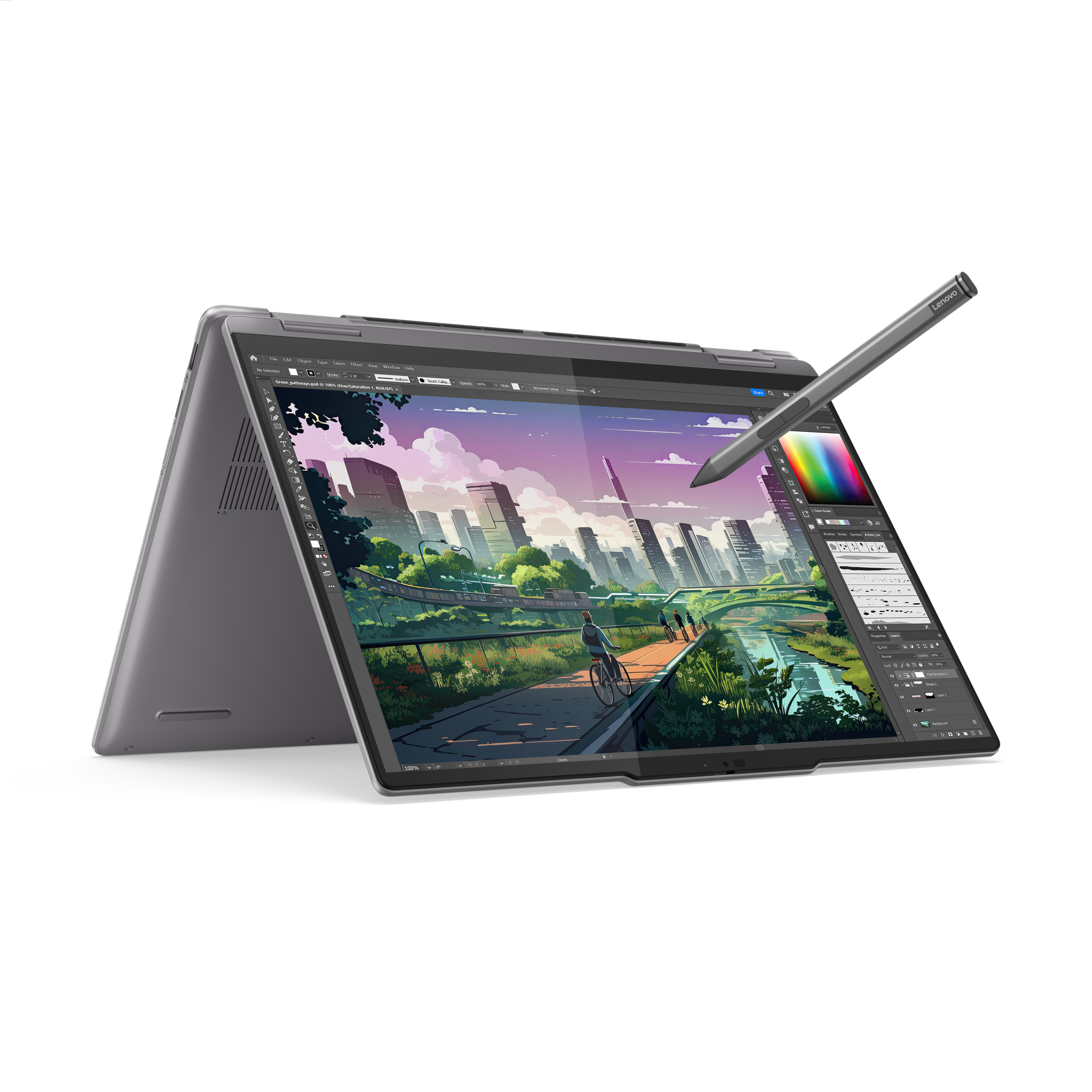 YG7 2-in-1 14T R5 8640HS 16 1TB UMA W11H"83DK002KRM" - imagine 2