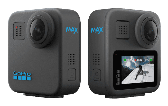 Camera de actiune GoPro MAX 360, 6K, Max TimeWarp2025 "CHDHZ-203-RW" (timbru verde 1.20 lei)