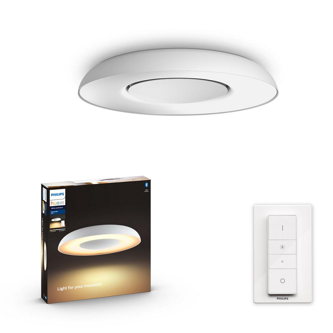 PLAFONIERA smart PHILIPS, LED, soclu integrat, putere 27 W, tip lumina alb, 2400 lumeni, alimentare 220 - 230 V, "000008718696175200" (timbru verde 0.8 lei)
