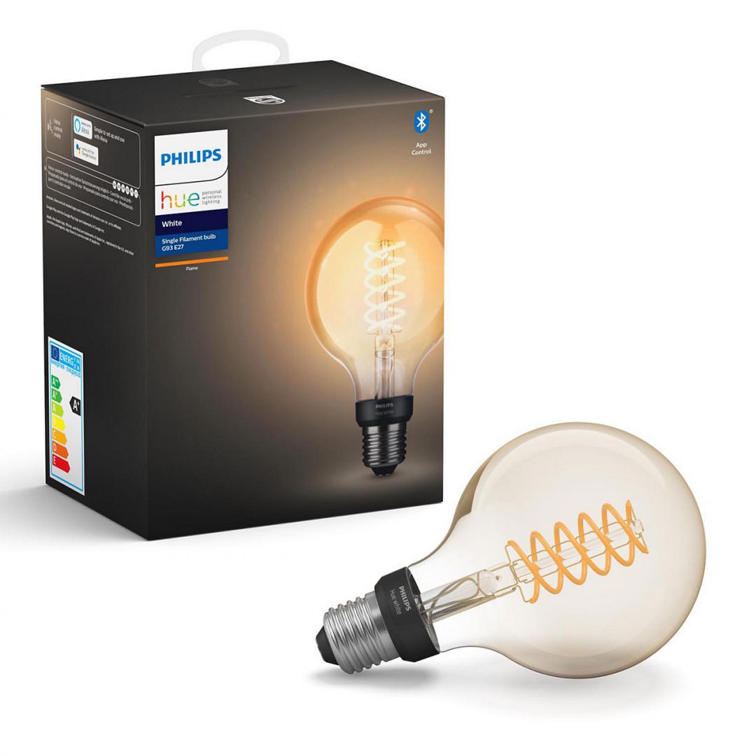 BEC smart LED Philips, soclu E27, putere 7W, forma clasic, lumina alb calda, alimentare 220 - 240 V, "000008718699688882" (timbru verde 0.45 lei)