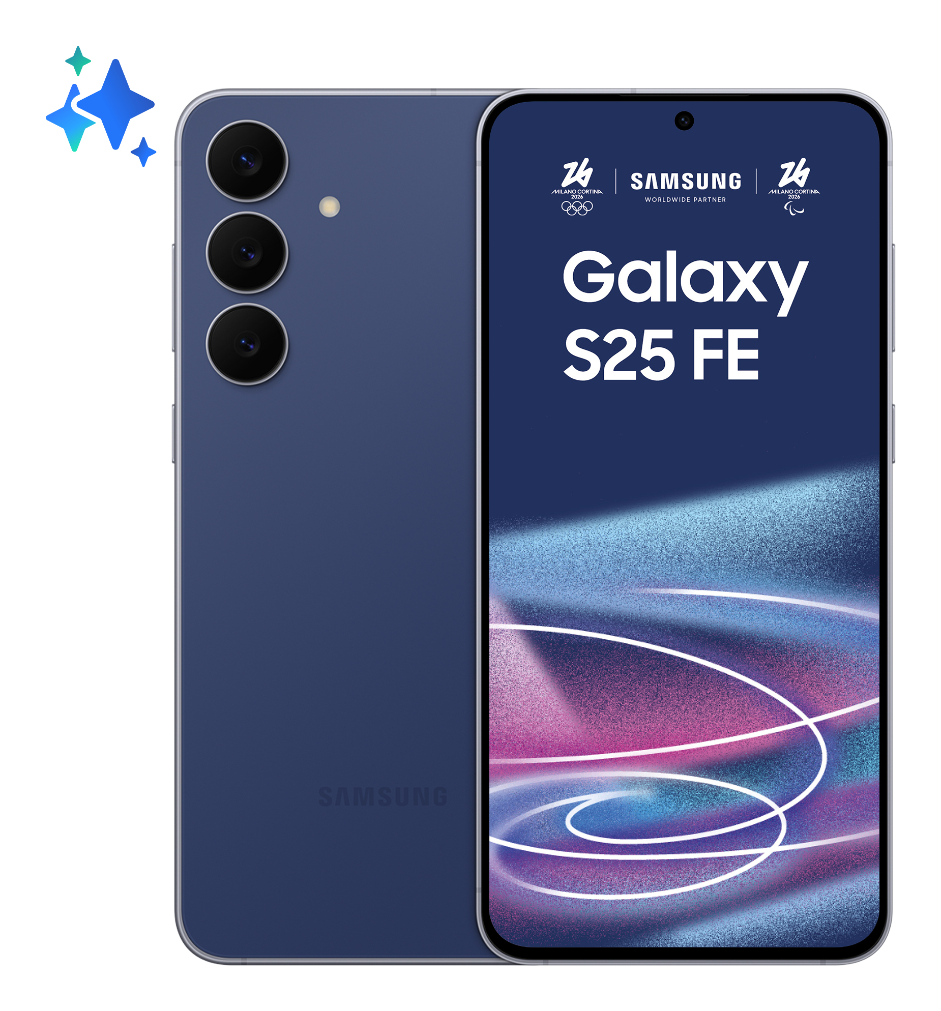 Galaxy S25 FE, 128GB, 8GB RAM, Dual SIM, 5G, 4-Camere, Navy "SM-S731BDBDEUE" (timbru verde 0.45 lei)