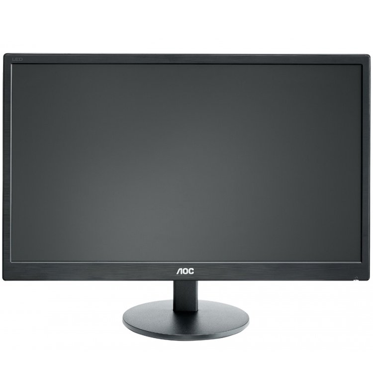 MONITOR AOC 21.5", home, office, TN, Full HD (1920 x 1080), Wide, 200 cd/mp, 5 ms, VGA, DVI, "E2270SWDN" (timbru verde 7 lei)