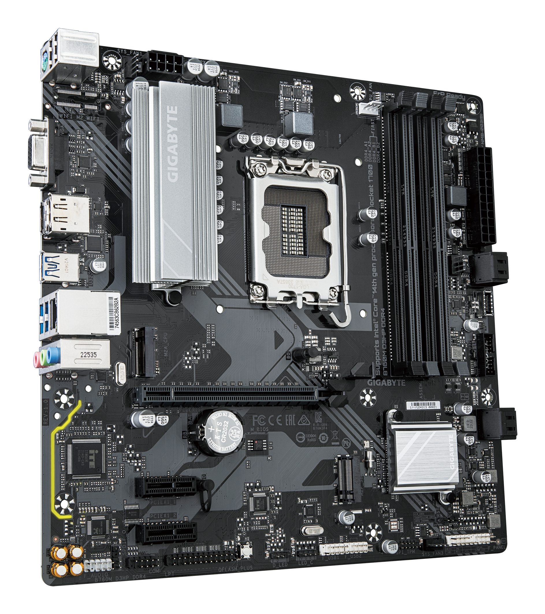 Placa de baza GIGABYTE B760M D3HP DDR4"B760M D3HP DDR4" - imagine 3