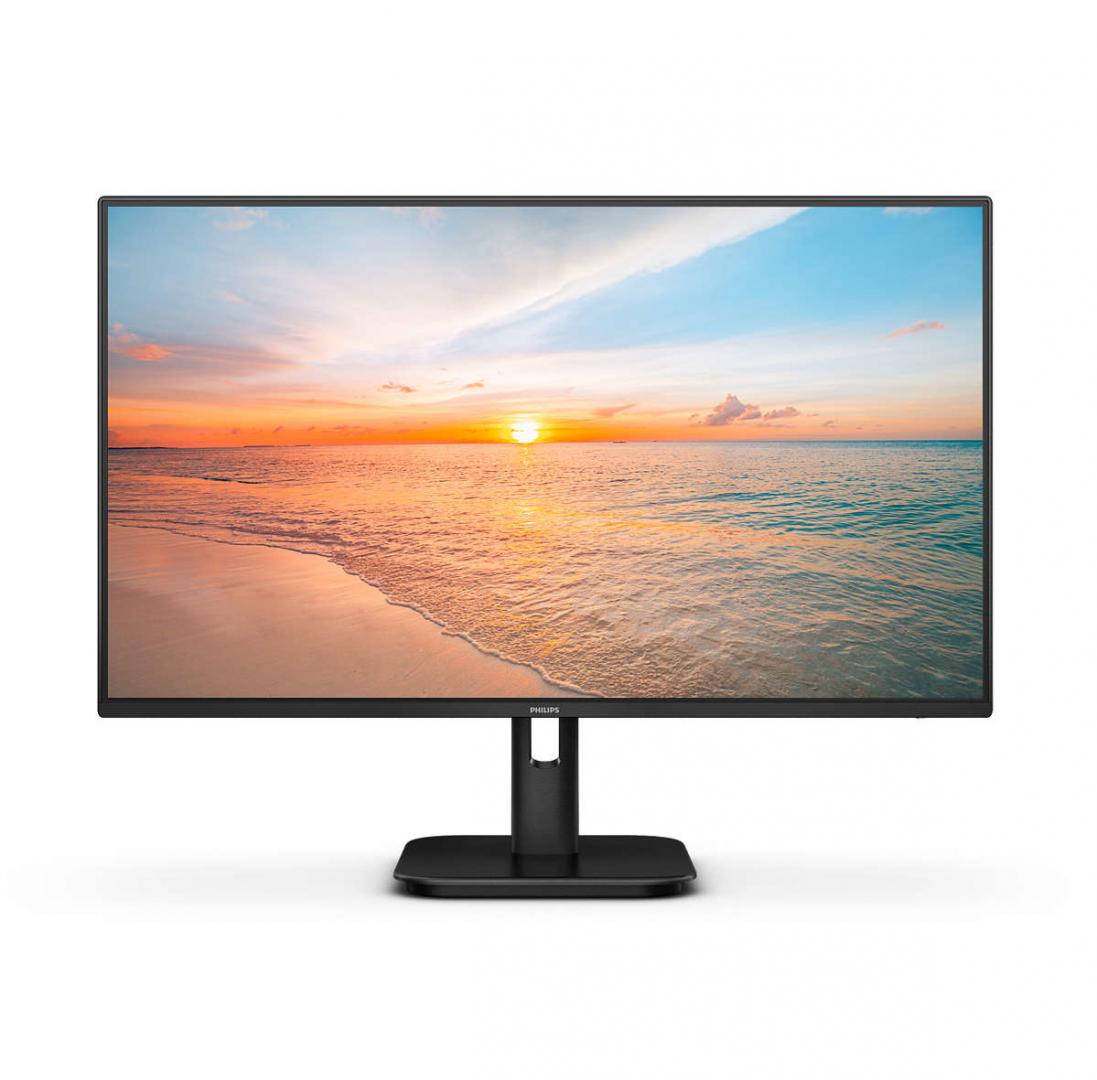 Monitor Philips 23.8" IPS FHD 1920x1080 120Hz 4ms (1ms MPRT) FlickerFree Boxe 2Wx2 VGA HDMI 24E1N1100A/00 ( timbru verde 7 lei )