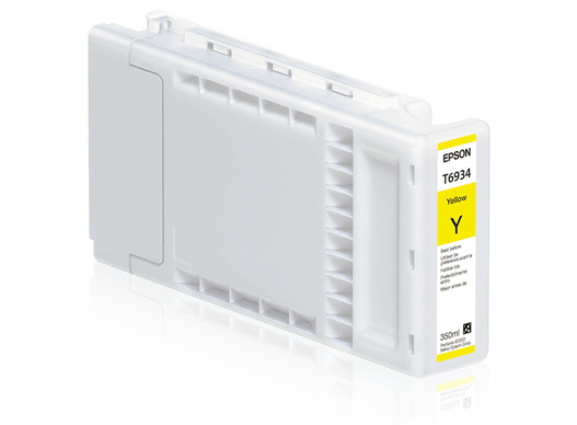 Cartus Cerneala Original Epson Yellow, T6934, 350ml, pentru SureColor T3000|T5000|T7000|T3200|T5200|T7200 (timbru verde 0.15 lei), "C13T69340N"