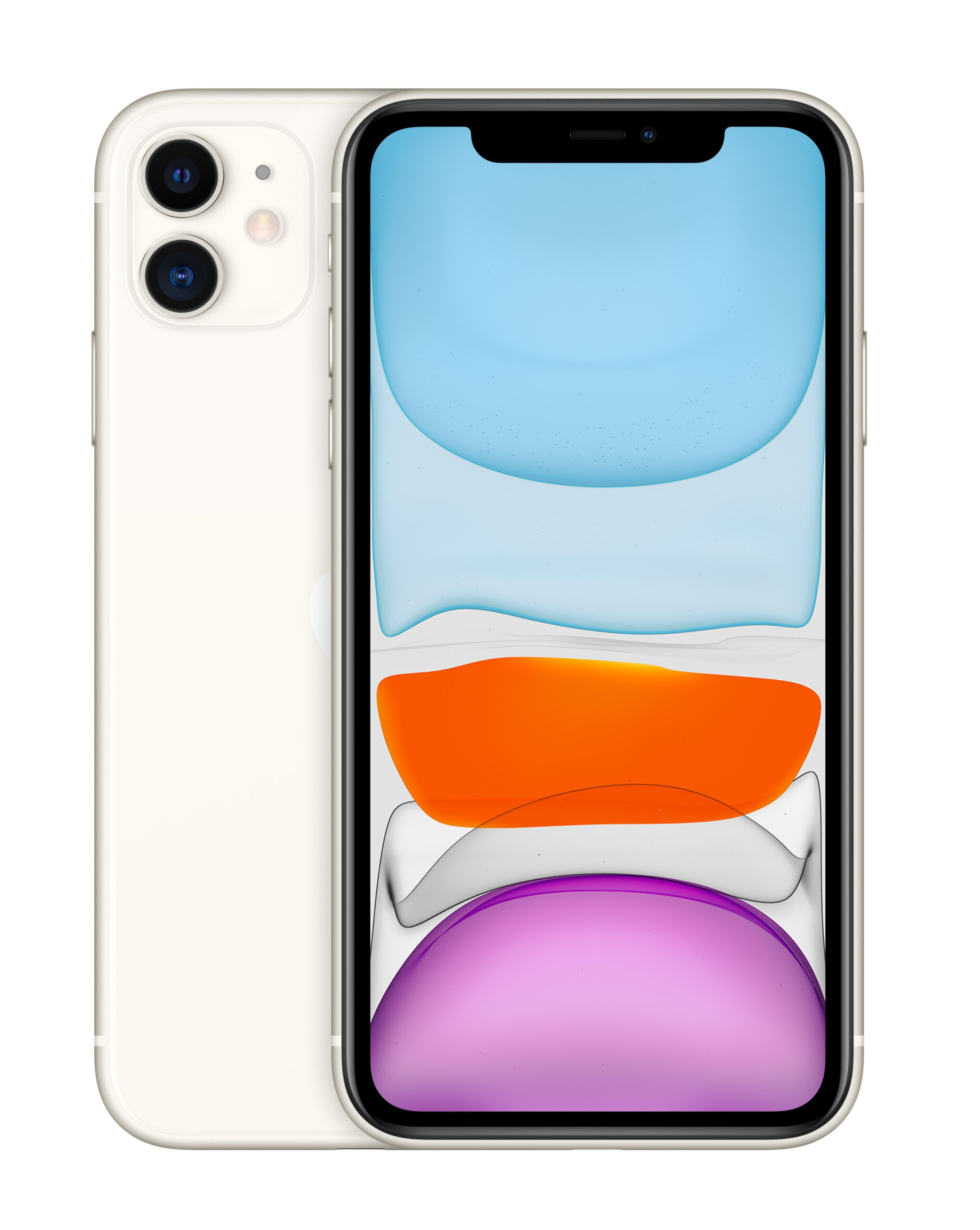 Smartphone iPhone 11 128GB White "MHDJ3" (timbru verde 0.45 lei)