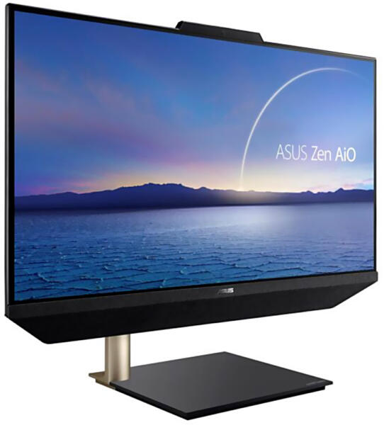 DESKTOP ASUS, "ExpertCenter" All-in-one, 23.8 inch, CPU i5-11500B, Intel UHD Graphics 630, memorie 8 GB, SSD 512 GB, tastatura si mouse, FreeDos, "E5402WHAK-BA094M" (timbru verde 10 lei)