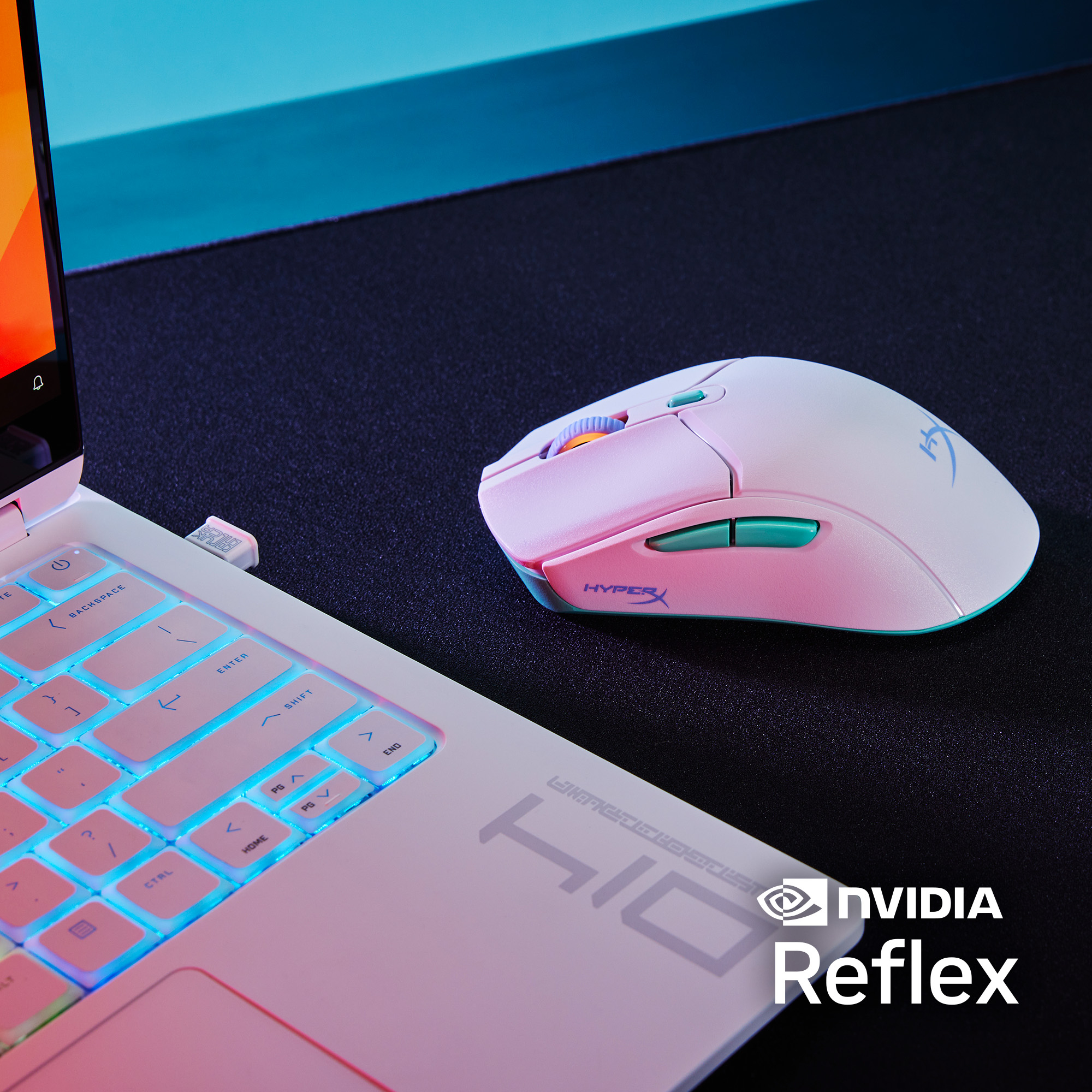 HyperX Pulsefire Haste Core 2 WS, alb"8R2E7AA" - imagine 6