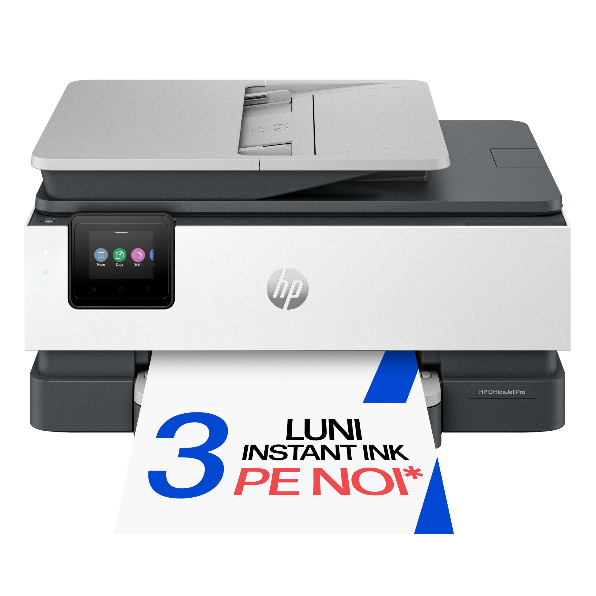 Multifunctional InkJet Color HP, OFFICEJET PRO 8132E, A4, Functii: Impr.|Scan.|Cop.|Fax, Vit.Print. 20ppm, Conectivitate:USB|WIFI, Duplex:Da, ADF:ADF(incl.TV 8lei) "40Q45B" - imagine 8