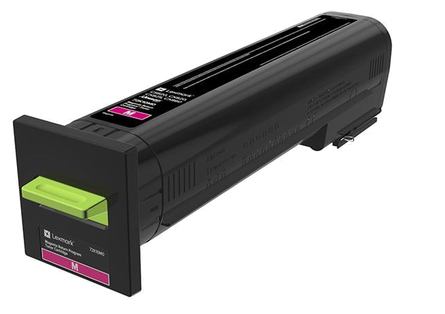 Toner Original Lexmark Magenta, 72K20M0, pentru CS820|CX820|CX825|CX860, 8K, (timbru verde 1.2 lei) , "72K20M0"