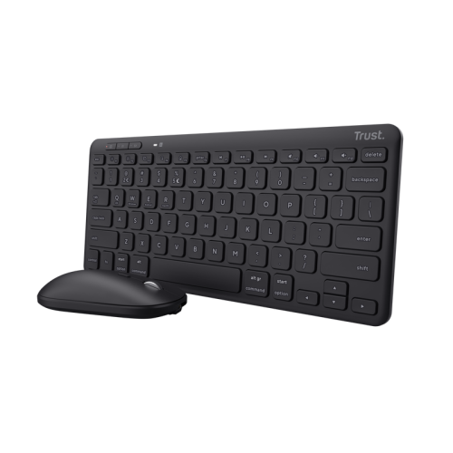 TASTATURI Trust LYRA WL KEYBOARD & MOUSE US "24843" (timbru verde 0.8 lei)