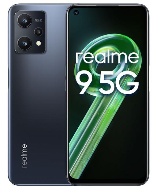 Realme 9 5G DS Meteor Black 5G/6.6"/OC/4GB/128GB/16MP/50MP+2MP+2MP/5000mAh "6044519" (timbru verde 0.45 lei)