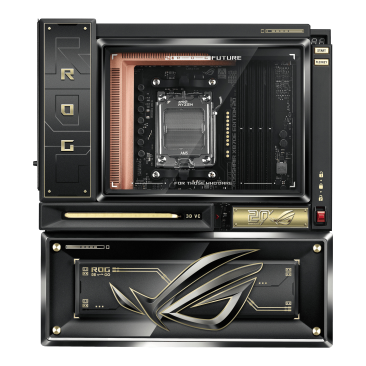 MB AMD X870E SAM5 E-ATX/CROSSHAIR X870E EDIT 20 ASUS"ROG CROSSHAIR X870E EDITION 20" - imagine 5