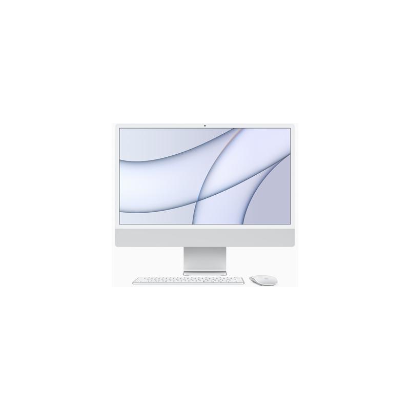 DESKTOP APPLE, "iMAC 24" All-in-one, 24 inch, CPU M1, , memorie 8 GB, SSD 256 GB, tastatura si mouse, macOS, "MGTF3ZE/A" (timbru verde 10 lei)