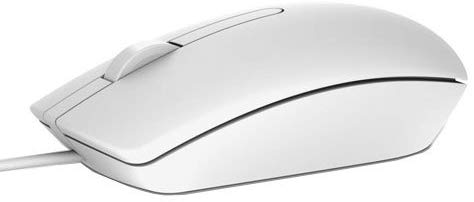 MOUSE DELL, PC sau NB, cu fir, USB, optic, 1000 dpi, butoane/scroll 3/1, MS116, alb,"570-AAIP" (timbru verde 0.18 lei)