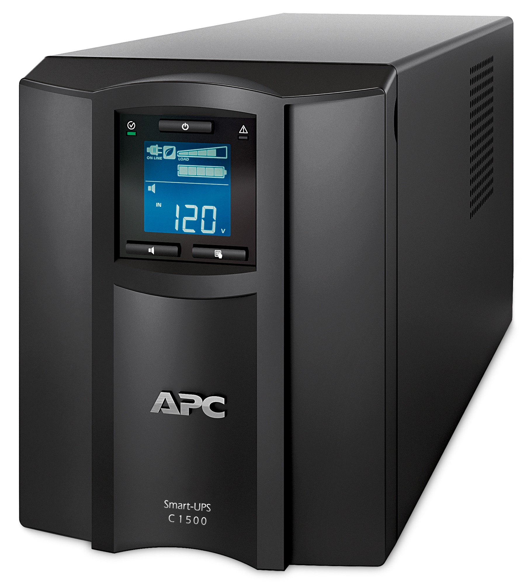 UPS APC,"Smart-UPS C",Line Int. sin pura mgmt,mini tower,1500VA / 900W,AVR,IECx8,1xRBC6,LCD,21-30 min.,"SMC1500IC",prelungire garantie (WBEXTWAR1Y R--03/WBEXTWAR3YR--03),(timbru verde 11 lei)