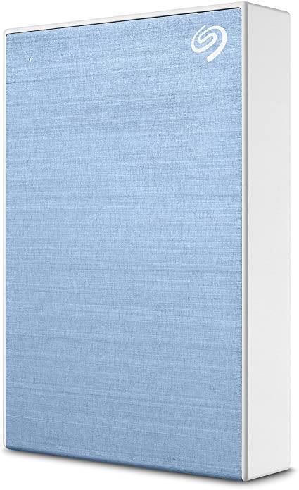 SEAGATE One Touch Potable 4TB USB 3.0 compatible with MAC and PC including data recovery service blue, "STKC4000402" (timbru verde 0.8 lei)