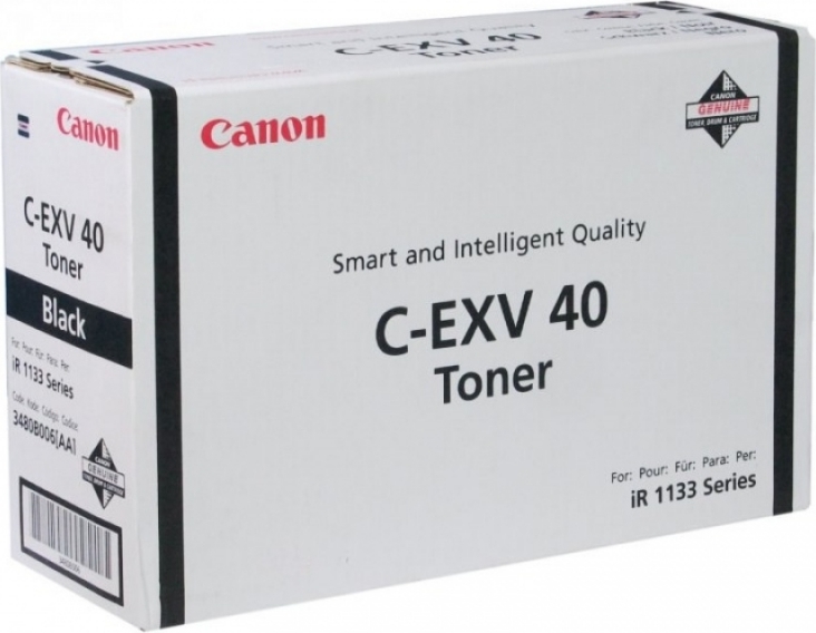 Toner Original Canon Black, EXV40, pentru IR 1133|IR 1133A|IR 1133IF, 6K,NOPP, "CF3480B006AA"