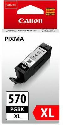 Cartus Cerneala Original Canon Black, PGI-570B, pentru Pixma MG5750|MG5751|MG6850|MG6851|MG7750|MG7751|MG7752|TS5050|TS5051|TS5053|TS5055|TS6050|TS8050|TS9050, , (timbru verde 0.15 lei), "BS0318C001A"