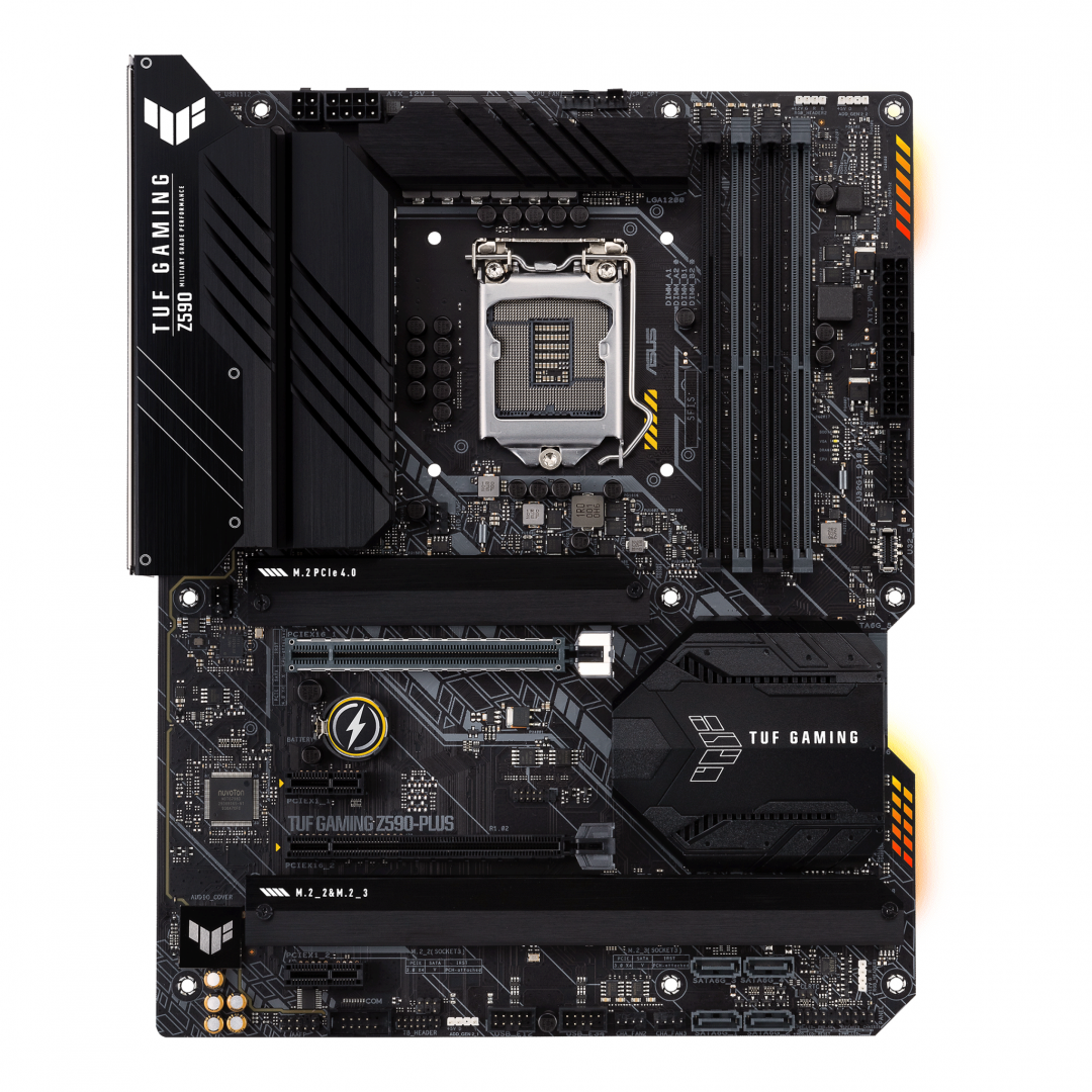 PLACA de BAZA Asus "GAMING Z590-PLUS", skt LGA 1200, ATX, Intel Z590, 4 x DDR4, max. 128 GB, 6 x SATA, 3 x M.2, 7.1, "GAMING Z590-PLUS"