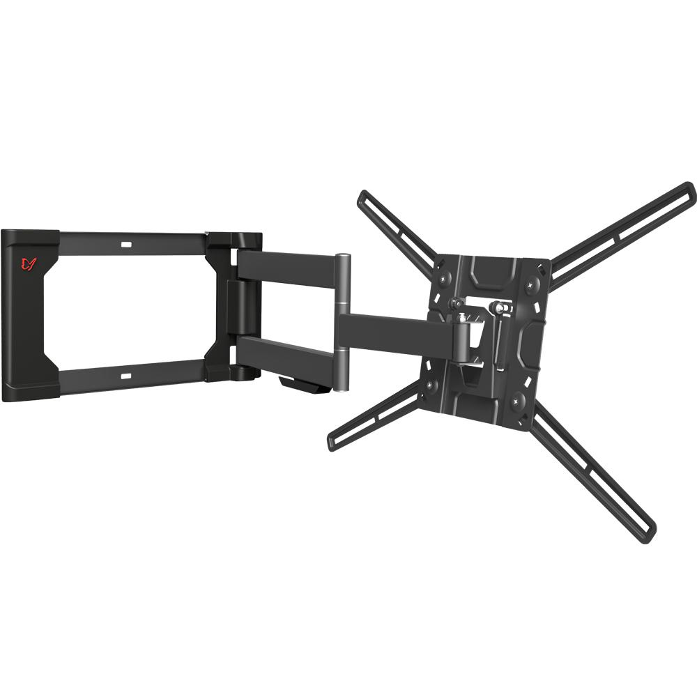 SUPORT de perete BARKAN, pt 1 TV/monitor plat, curbat, diag. max 80 inch, orizontala, inclinare, max 50 Kg, "4400.B"