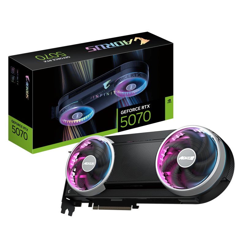 GB GEFORCE RTX AORUS 5070 INFINITY 12 GB"GV-N5070AORUS IF-12GD"