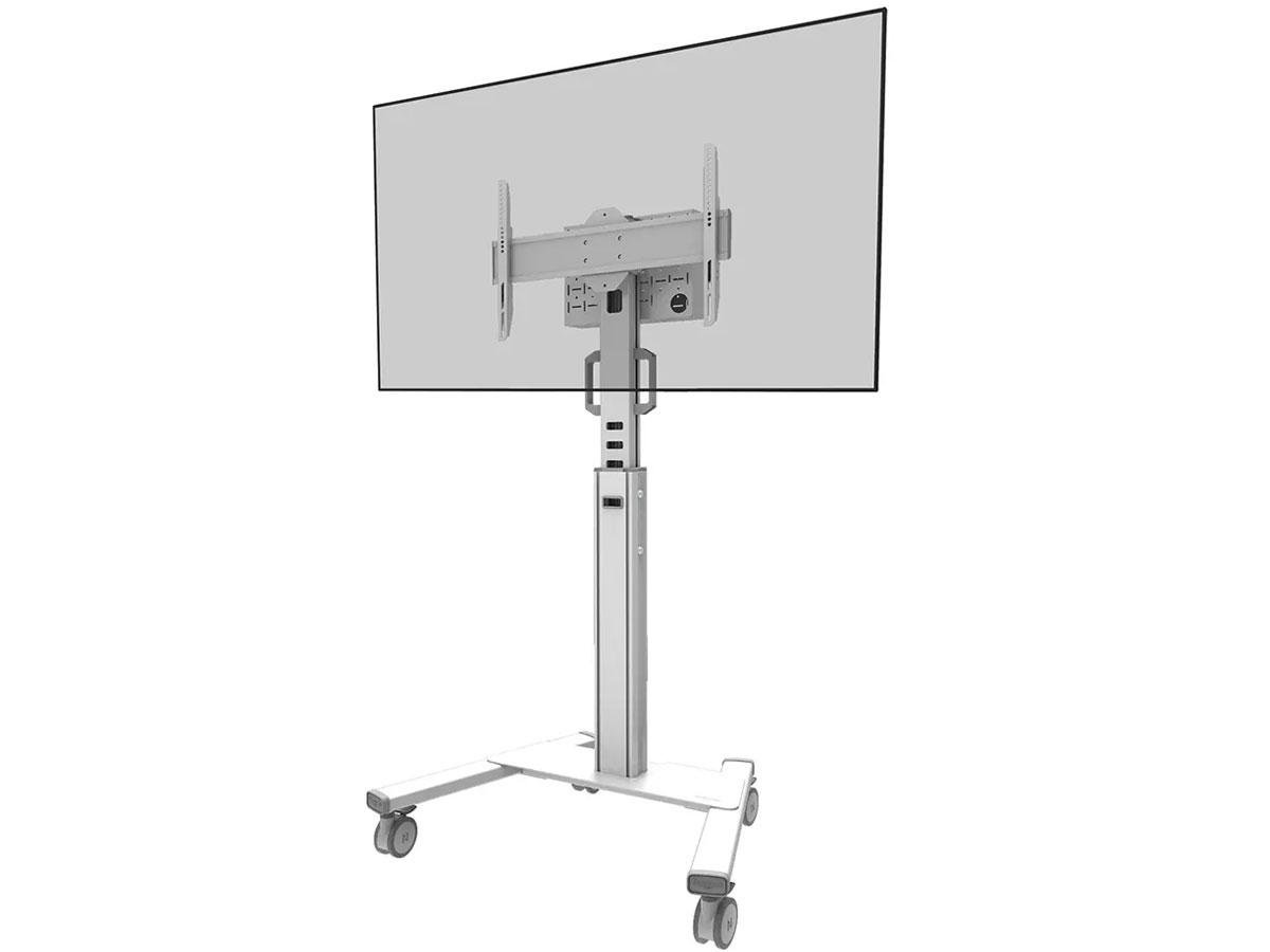 Stand podea mobil NM MUp 37-75" 70kg alb "FL50S-825WH1"