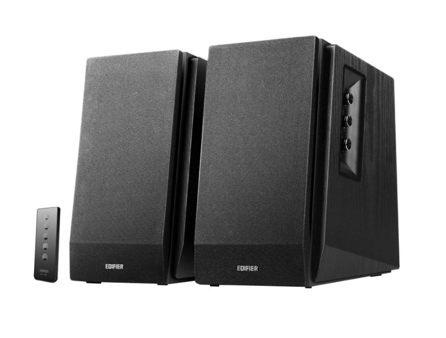 BOXE EDIFIER 2.0, RMS: 66W (2 x 15W, 2 x 18W), bluetooth, telecomanda wireless, volum, bass, treble, dual RCA, black, "R1700BT" (timbru verde 11.00 lei)