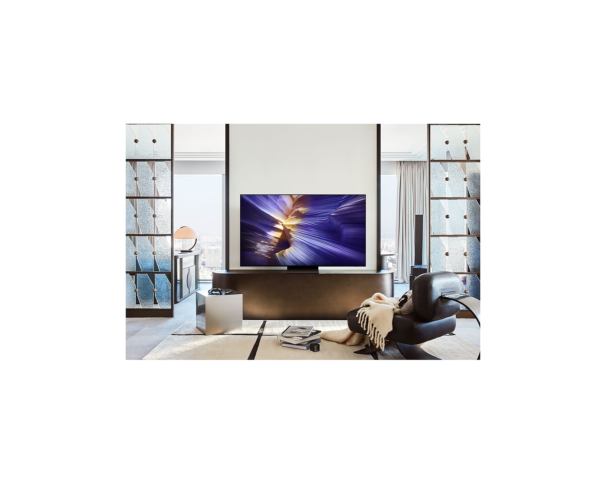 Smart TV OLED QE65S90F Seria S90F 163cm negru 4K UHD HDR "QE65S90FATXXH" - imagine 10