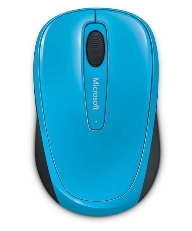 MOUSE MICROSOFT, "Mobile 3500", PC sau NB, wireless, 2.4GHz, optic, 1000 dpi, butoane/scroll 3/1, , albastru, "GMF-00271" (timbru verde 0.18 lei)