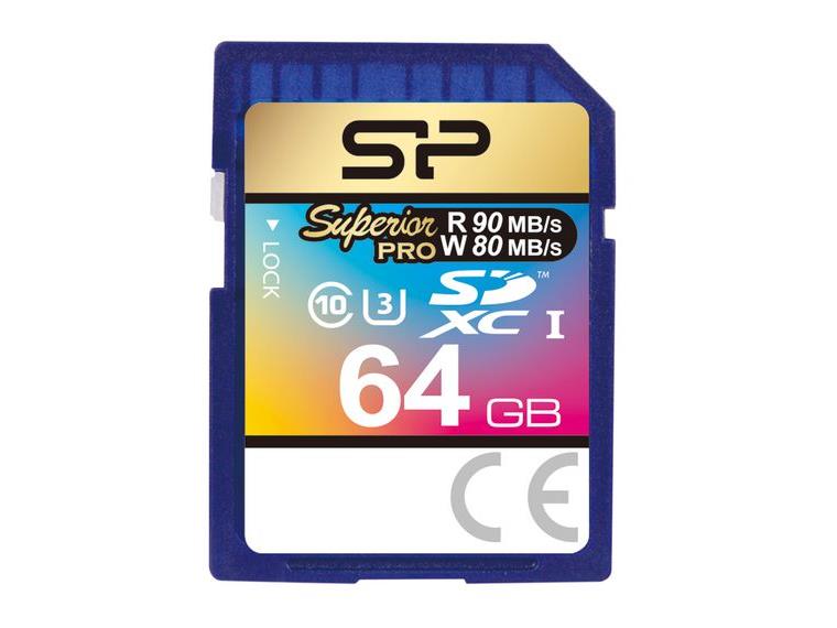 Card de memorie microSDXC SP 64GB CL10UHS-I U3, SDR104 mode "SP064GBSDXCU3V10" (timbru verde 0.03 lei)