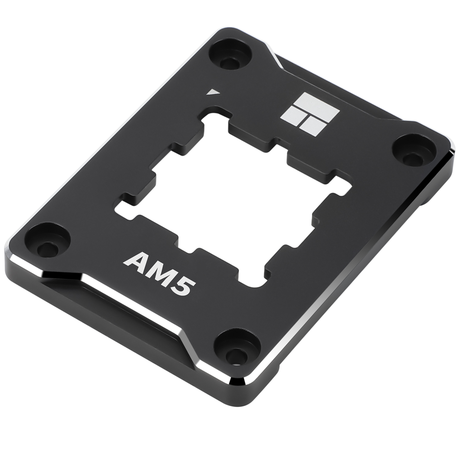 Contact Frame Thermalright "AM5 Secure Frame Black", compatibil skt. AMD AM5, aluminiu, negru, 75x56x7.5mm, include surubelnita L + pasta TF7 2g, "AM5 Secure Frame Black"
