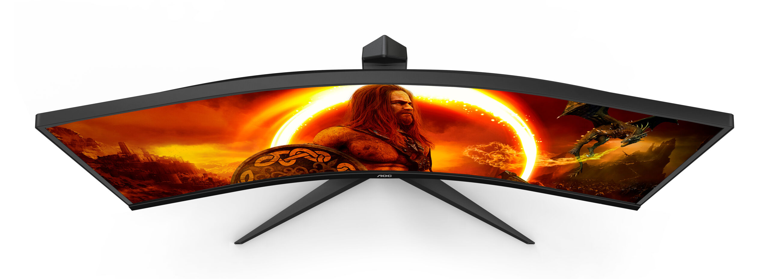 Monitor AOC 34" CU34G2XE/BK"CU34G2XE/BK" - imagine 6