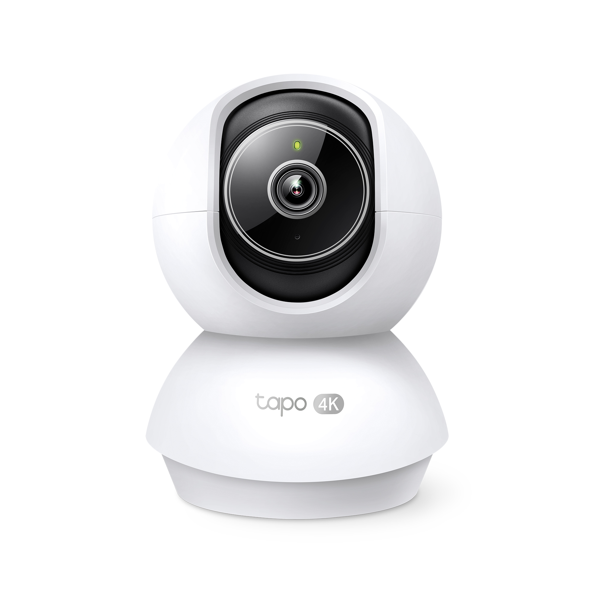 CAMERA IP TP-LINK, wireless, pan/tilt, lentila fixa, pt. interior, dist. IR 12 m, unghi 360° (orizontal) + 114° (vertical), 4K 8MP, detectie AI, carcasa plastic, slot SD card "Tapo C250" (timbru verde 0.8 lei)