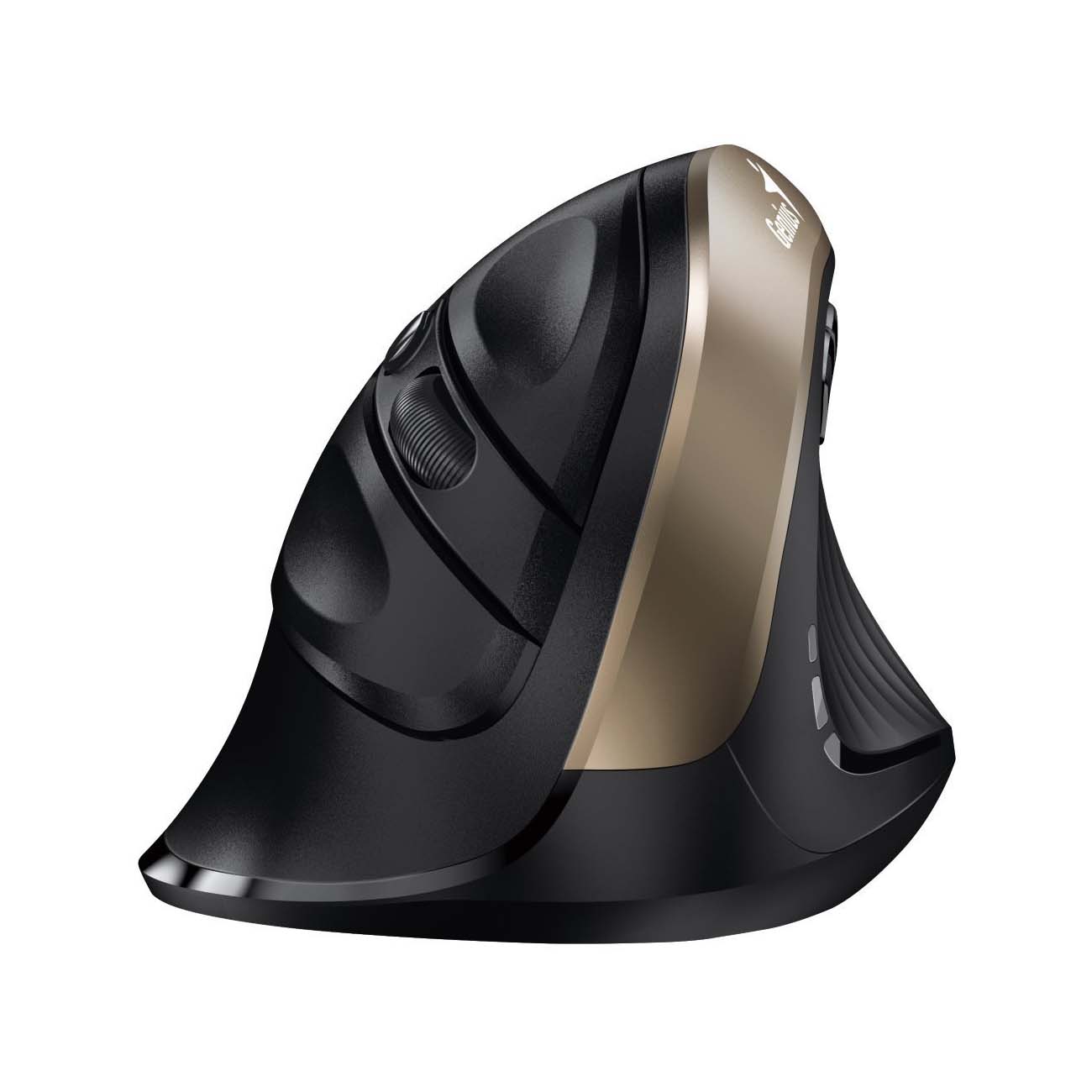 MOUSE Genius, Ergo "NX-8250S", PC sau NB, wireless, 2.4GHz, optic, 1600 dpi, butoane/scroll 5/1, , gold, "31030031400" (timbru verde 0.18 lei)