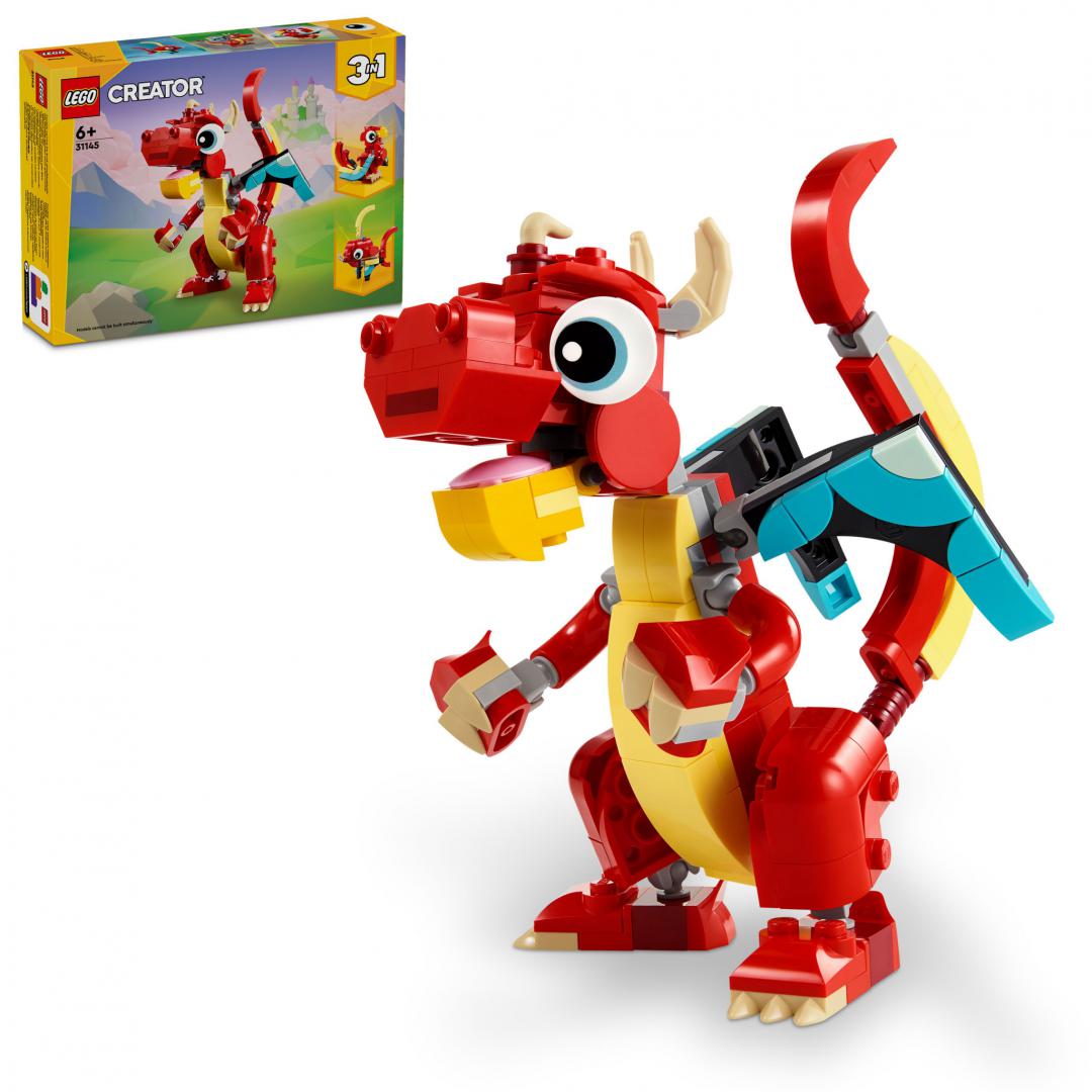 DRAGON ROSU, LEGO 31145 "LEGO31145"