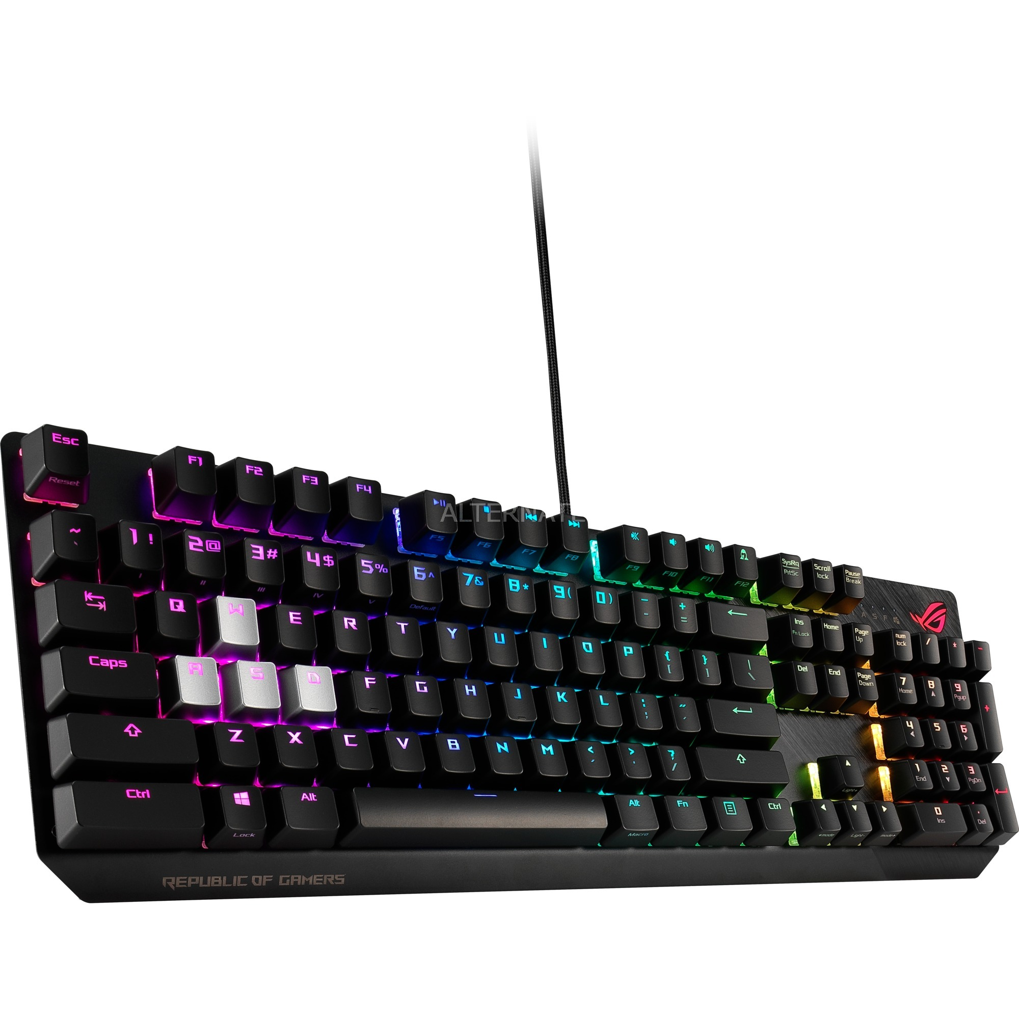 ROG Strix Scope Cherry MX Red RGB Mecanica "90MP0180-B0UA00" (timbru verde 0.8 lei)