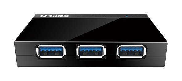 HUB extern D-LINK, porturi USB: USB 3.0 x 4, conectare prin USB 3.0, alimentare retea 220 V, negru, "DUB-1340" (timbru verde 0.8 lei)