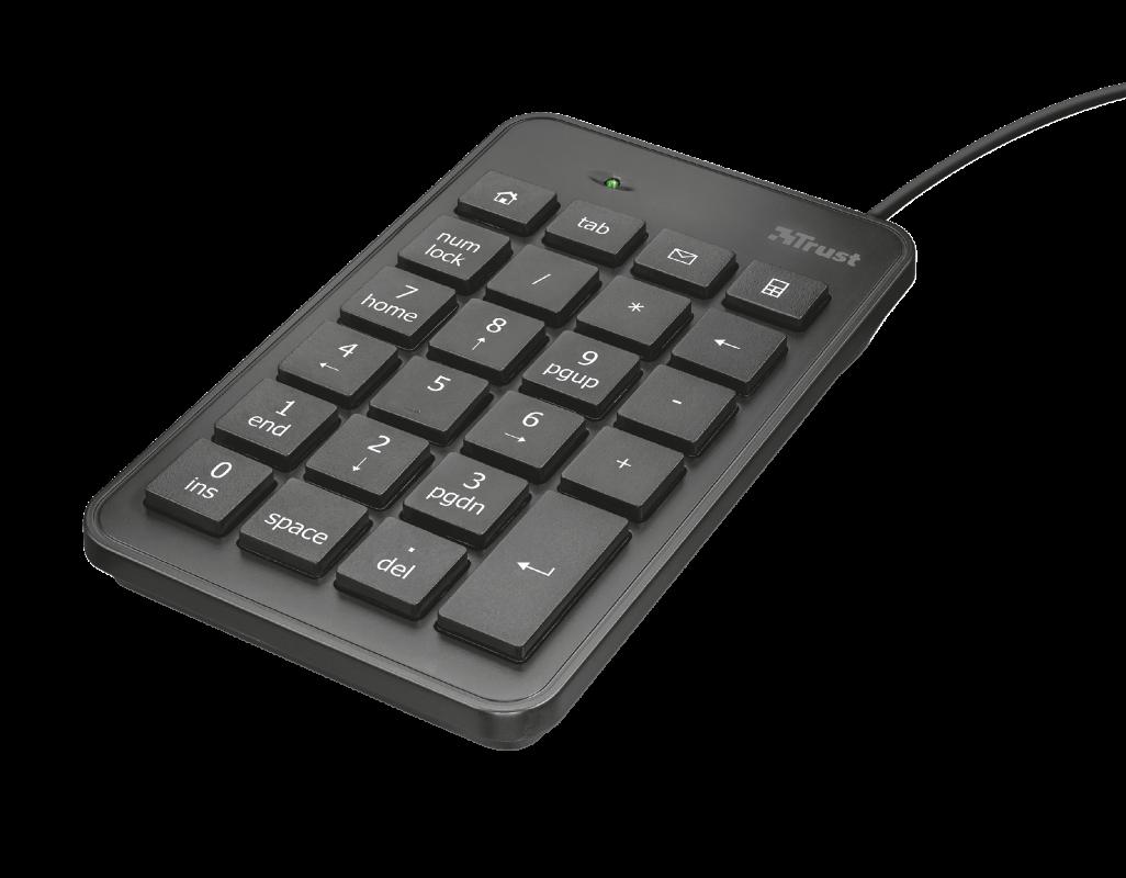 Trust Xalas USB Numeric Keypad "TR-22221" (timbru verde 0.8 lei)