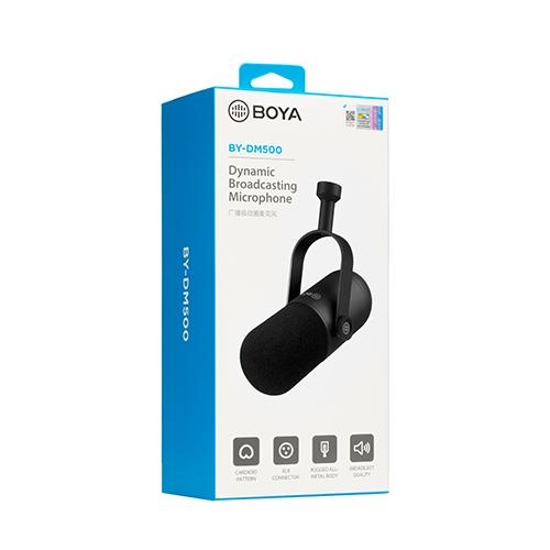 Boya Microfon XLR Podcast fara brat "BY-DM500" (timbru verde 0.18 lei)