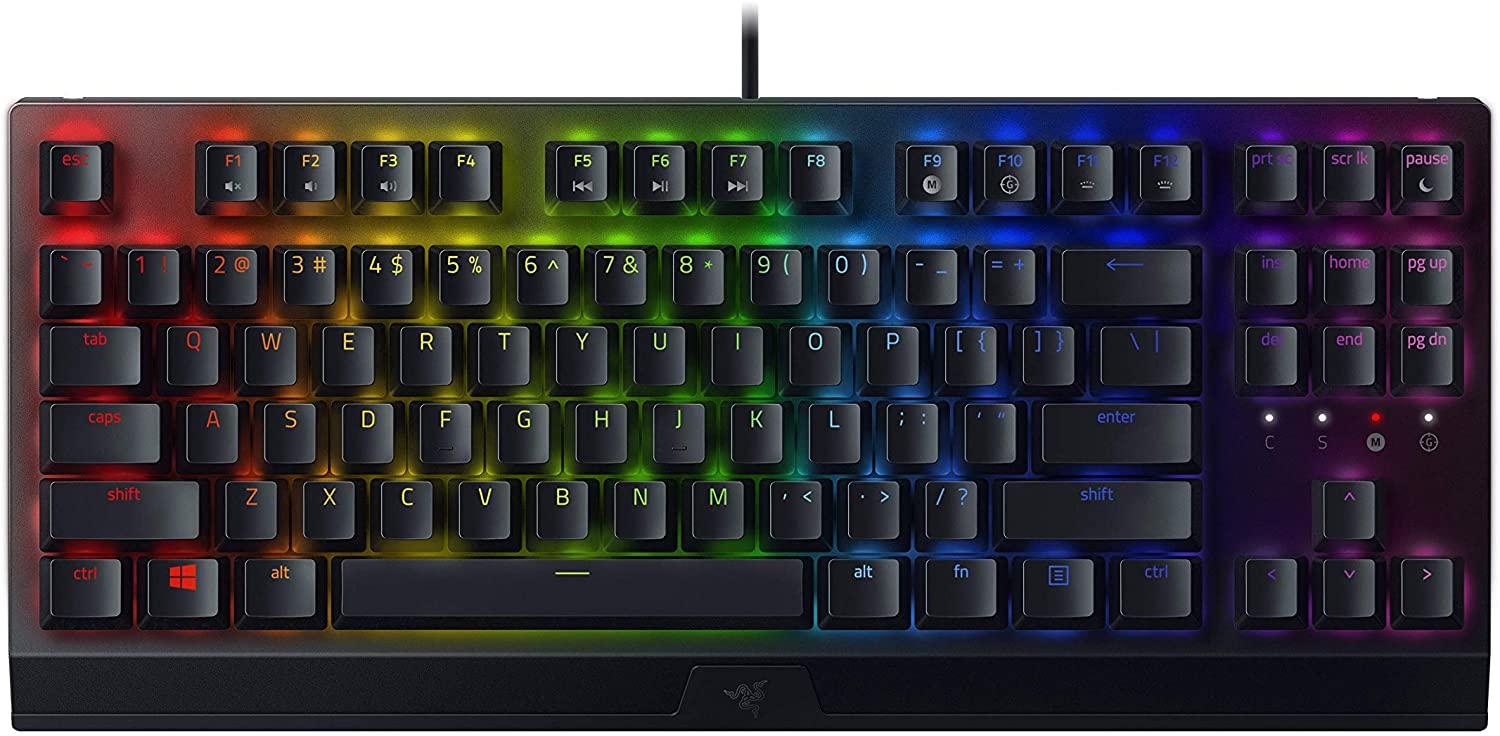 KB Razer BlackWidow V3 10keyless GreenSW "RZ03-03490100-R3M1" (timbru verde 0.8 lei)