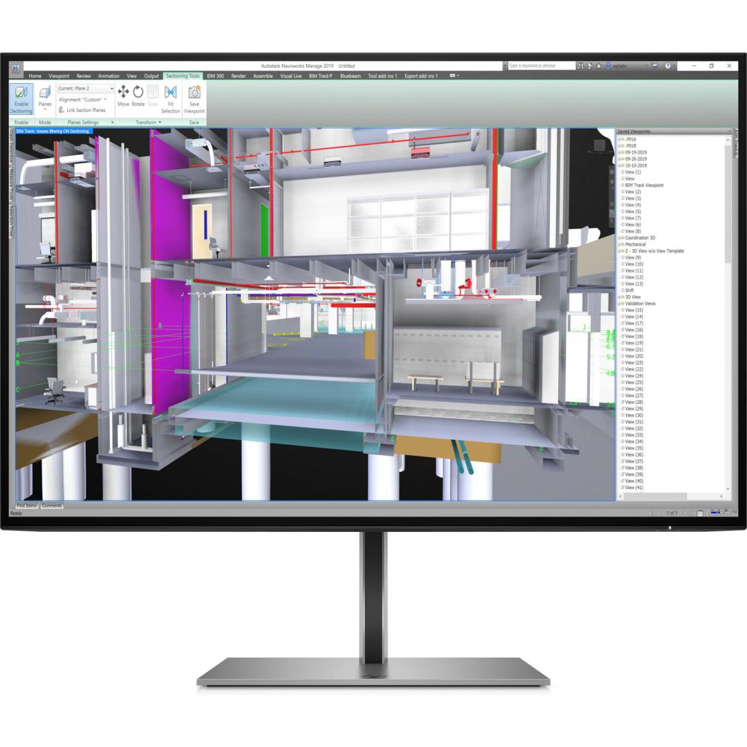 HP MONITOR Z24u G3 WUXGA USB-C "1C4Z6AA" (timbru verde 7 lei)