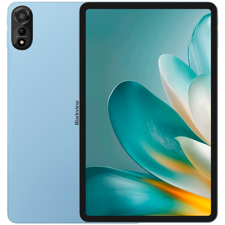 Blackview MEGA 2 WiFi 12-inch FHD 1200x2000 90Hz 12GB+256GB Allwinner A733 Octa-core 2.2GHz Cam Front 8MP Rear 16MP 9000mAh NO Charging, Android 15 Ice Blue "MEGA2WIFI_IB12_EU" (timbru verde 0.9 lei)