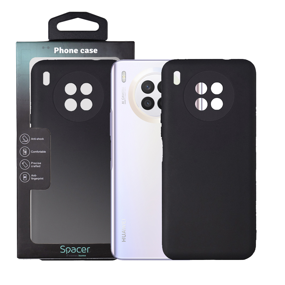 Husa Huawei telefon Nova 8i, negru, tip back cover, material flexibil TPU, "SPPC-HU-N8i-TPU"