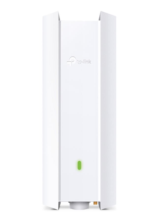 ACCESS POINT TP-LINK wireless AX3000 Mbps dual band WiFi 6, 1 x 10/100/1000 Mbps Ethernet Ports (1xPoE OUT)2 antene interne, IEEE802.3af/at PoE, de perete "EAP650-Outdoor" (timbru verde 0.8 lei)