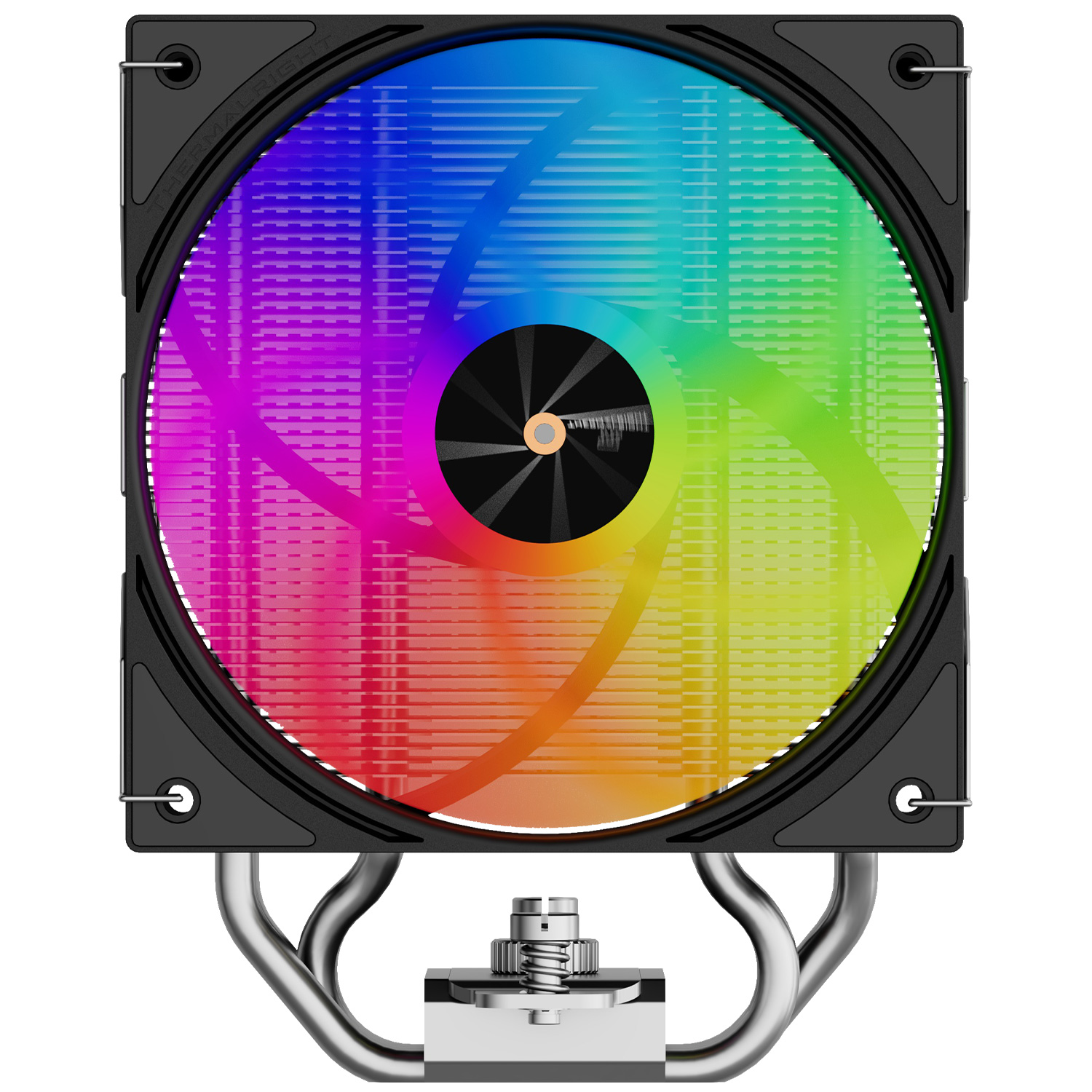 COOLER Thermalright "Assassin X 120 R Digital Argb Black" skt. Intel, racire cu aer, vent. 120mm, 2000 rpm, 4 heatpipes, inaltime 151mm, ARGB,"Assassin X 120 R Digital Argb Black" (timbru verde 0.8 lei)