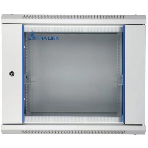 EXTRALINK EX.8574 9U 600X450 WALL-MOUNTED RACKMOUNT CABINET GREY, "EX.8574"