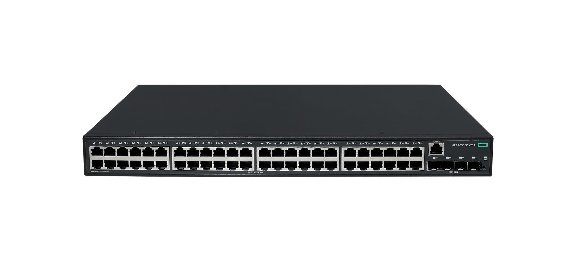 NET SWITCH 48P 1G/2.5G BASE-T/2050 S6X70A ARUBA BY HPE "S6X70A"