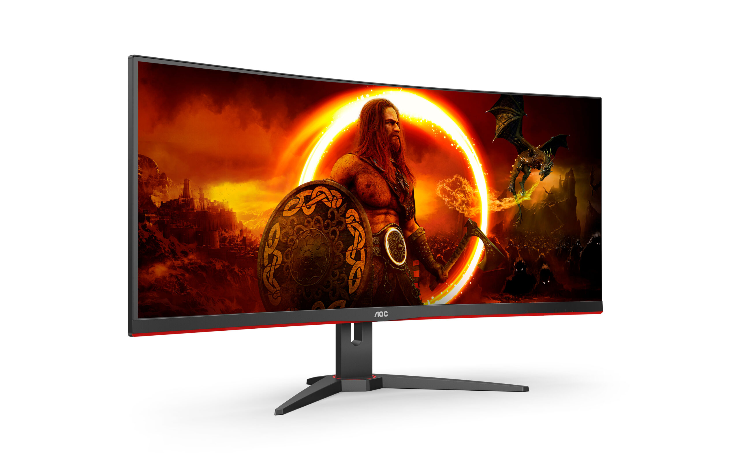 Monitor AOC 34" CU34G2XE/BK"CU34G2XE/BK" - imagine 4