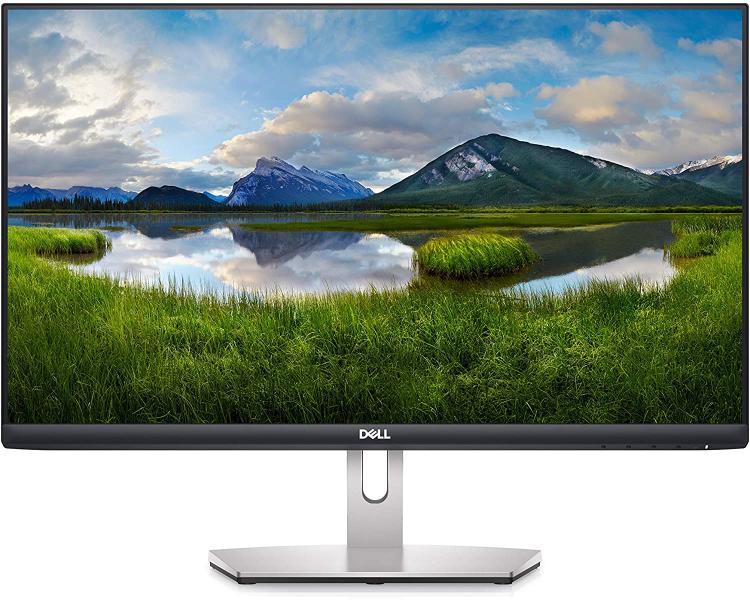 MONITOR Dell 23.8 inch, home | office, LED, Full HD (1920 x 1080), Wide, 250 cd/mp, 4 ms, HDMI x 2, "210-AXKS" (timbru verde 7 lei)